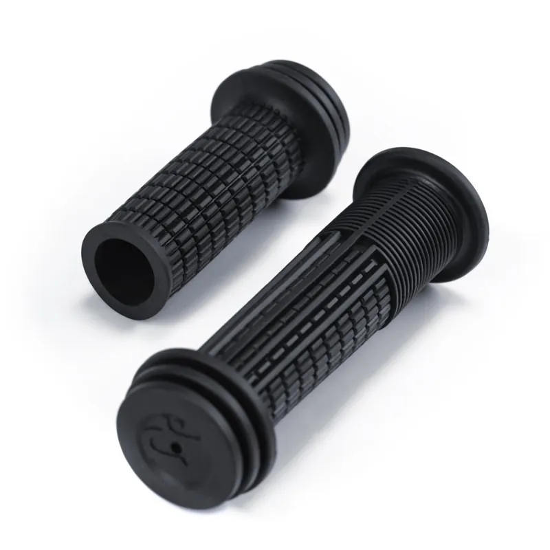 Neu ACID KIDS Lenkergriffe mit Aufprallschutz und für Drehgriffschalter - 19,0mm - schwarz