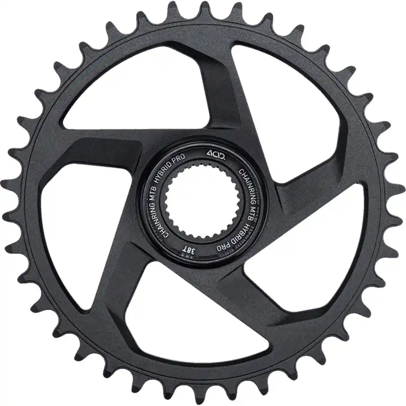 ACID HYBRID PRO HPA E-MTB Direct Mount Kettenblatt Bosch Gen 4 - 12-Fach - Narrow Wide - schwarz Meistverkauft