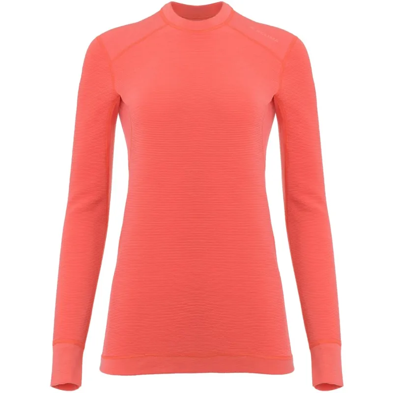 Aclima StreamWool Crew Neck Pullover Damen - spiced coral Billig