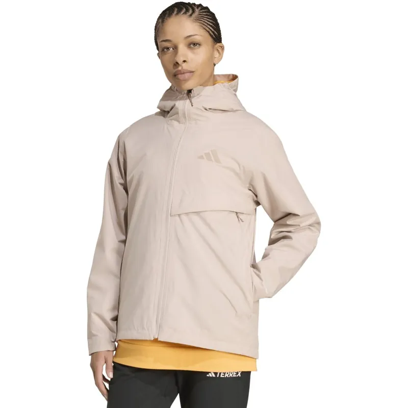 adidas Multi Light 2L CLIMAPROOF Regenjacke Damen - wonder taupe KA7037 Top-Angebot