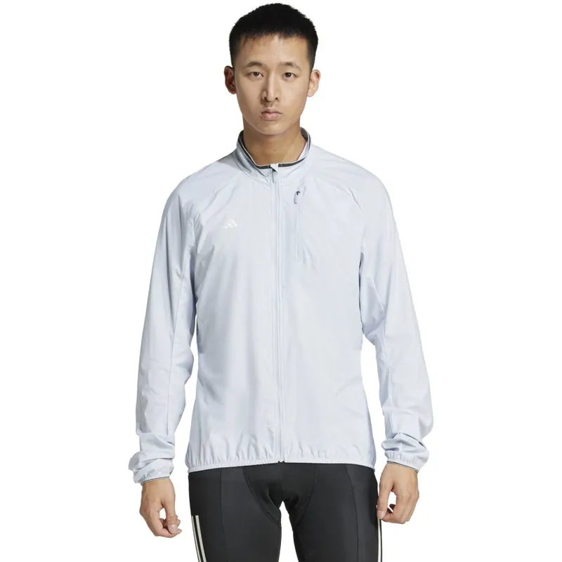 Markenprodukt adidas The Cycling WIND.RDY Fahrradjacke Herren - halo blue JE3784