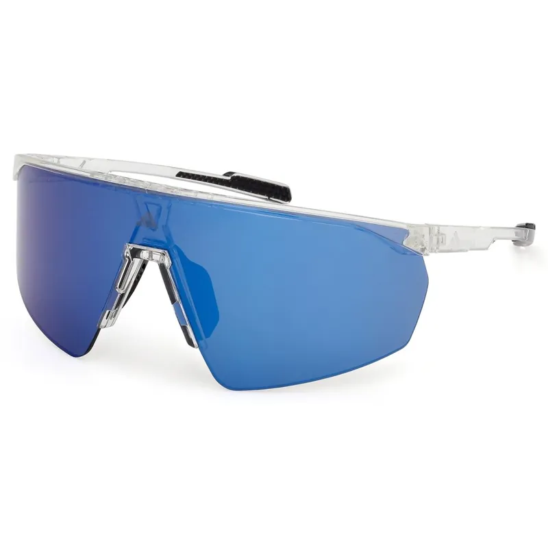 adidas SP0075 Brille - Crystal / Blue Mirror Heißes Angebot