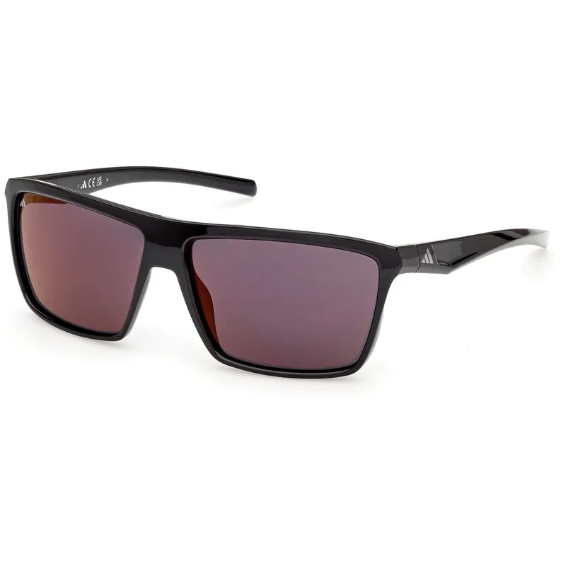 adidas Essentials ES0002 Brille - shiny black / bordeaux mirror Aktuell