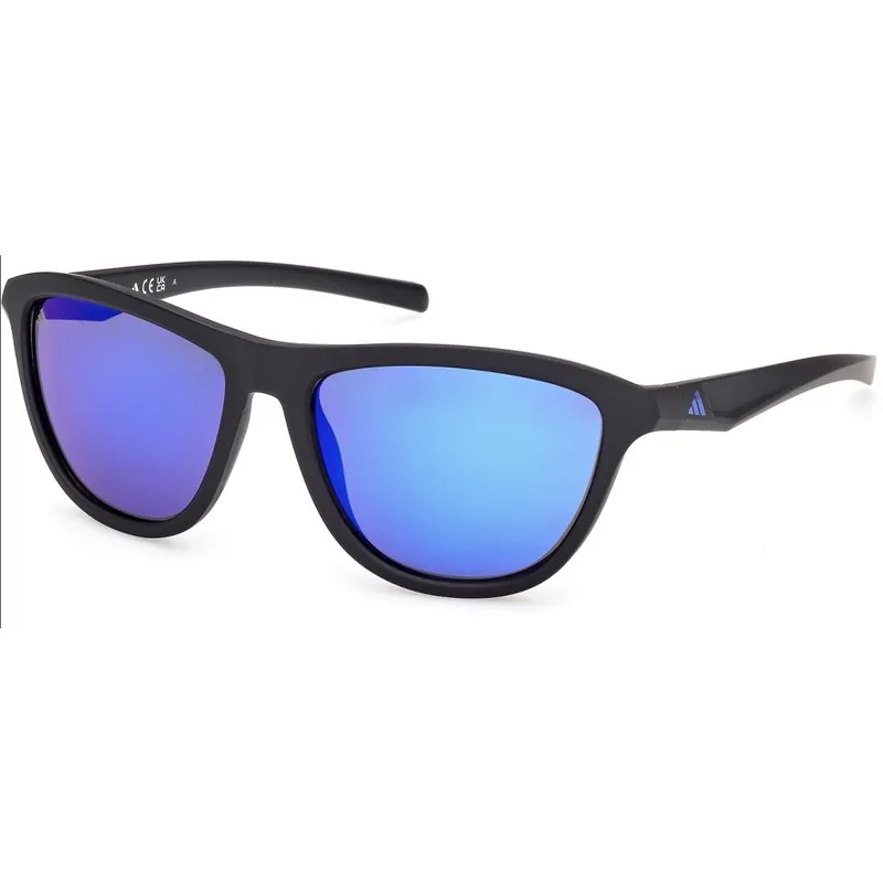 Wochenendangebot adidas Essentials ES0001 Brille - matte black / blue mirror