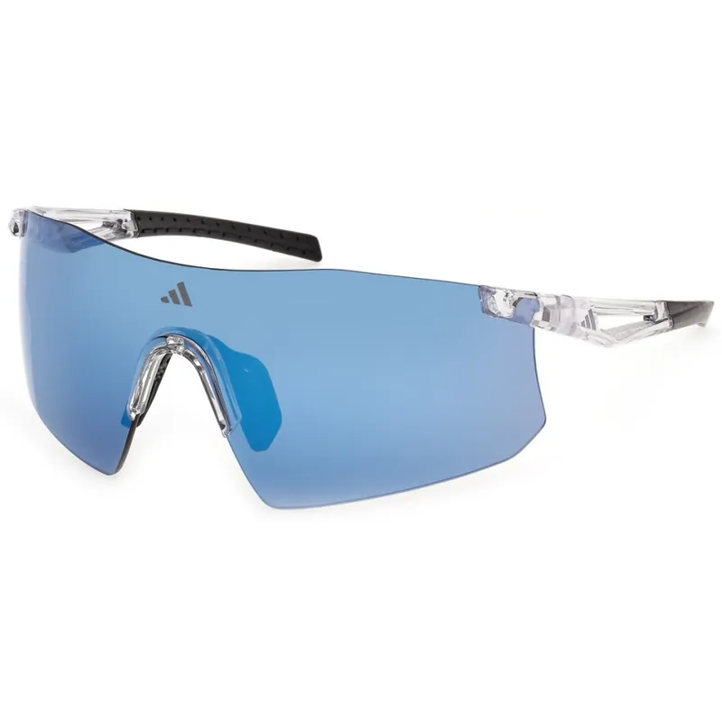 Sofort Bestellen adidas Kaphiros SP0122 Brille - Shiny Cristal Clear / Blue Mirror