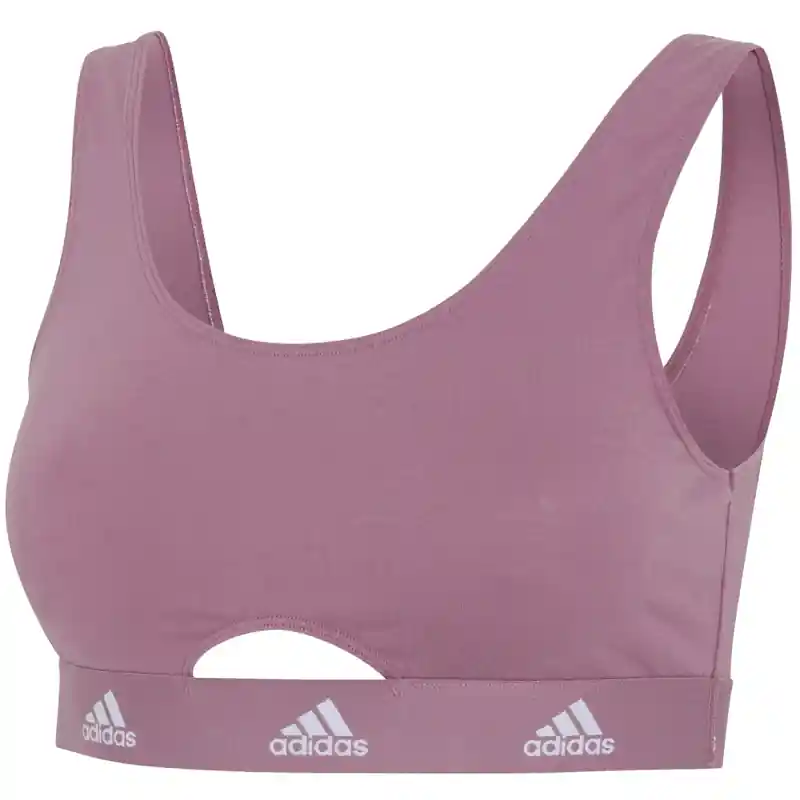 Wochenendangebot adidas Sports Underwear Sports Active Comfort Cotton Scoop Bralette Damen - 557 wonder orchid