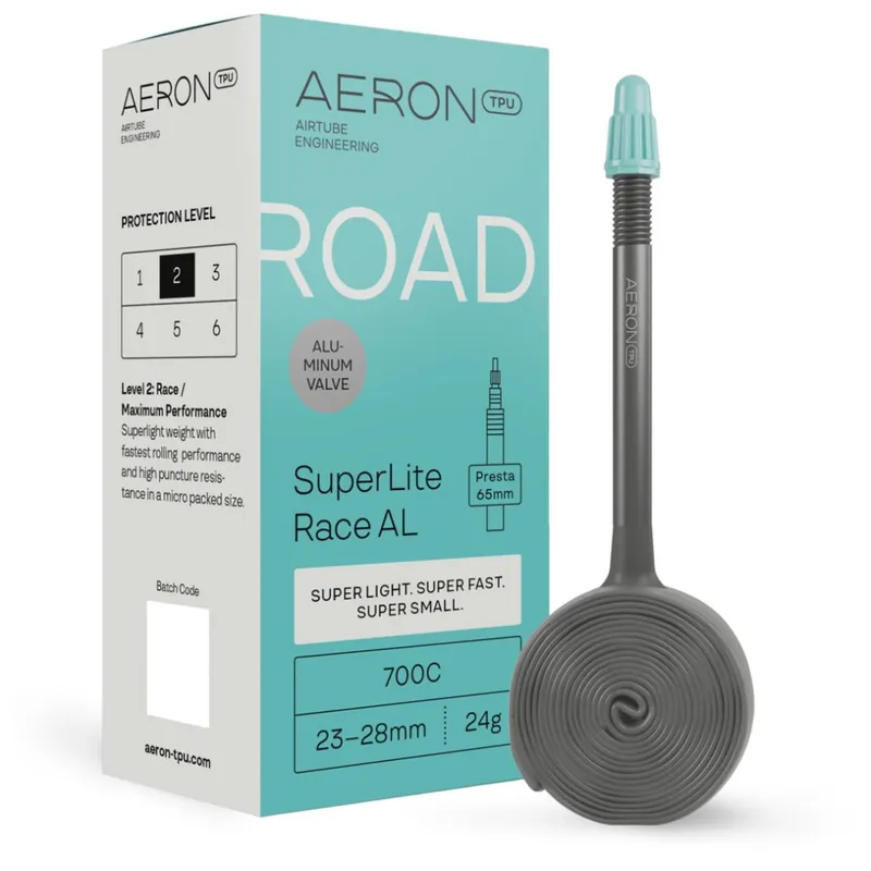 Top-Preis Aeron SuperLite Race AL Road Schlauch - 28" 23-28mm - SV - 65mm