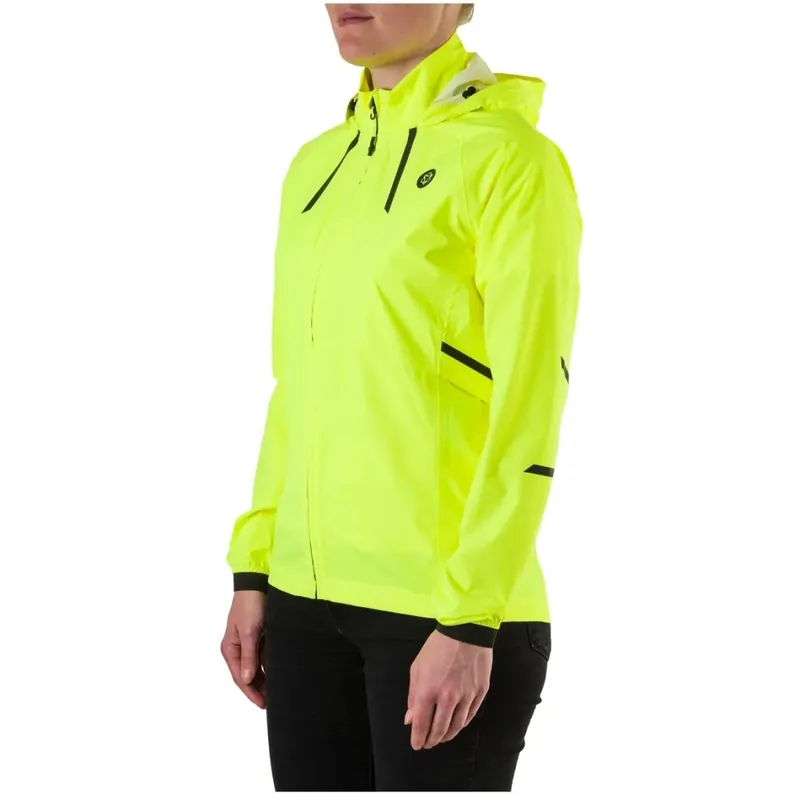 Sofort Bestellen AGU Commuter Compact Hi-Vis Regenjacke Damen - neon yellow