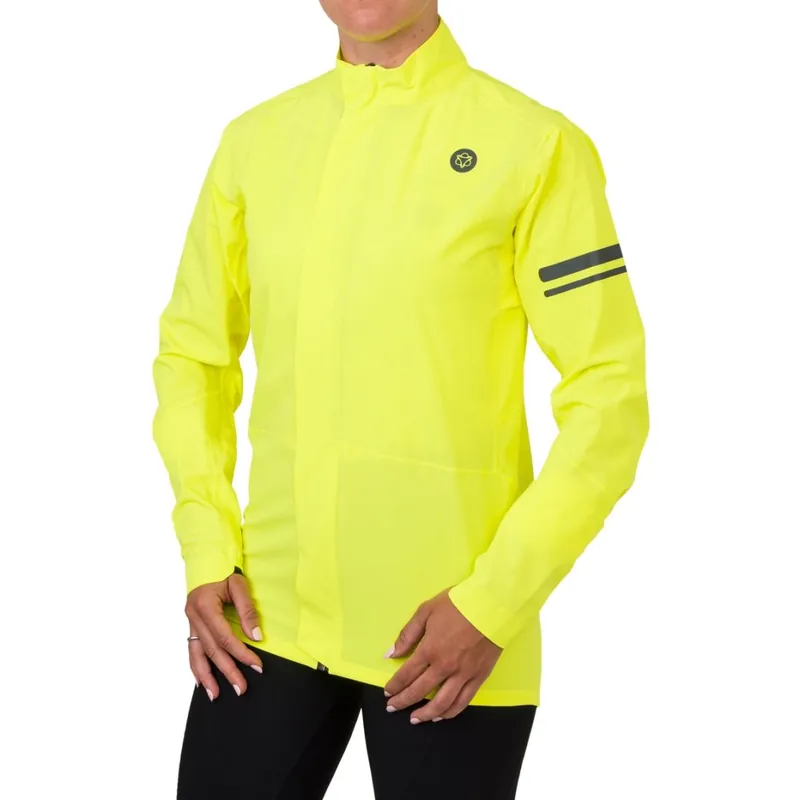 Ausverkauf AGU Essential Prime Regenjacke II Damen - fluo yellow