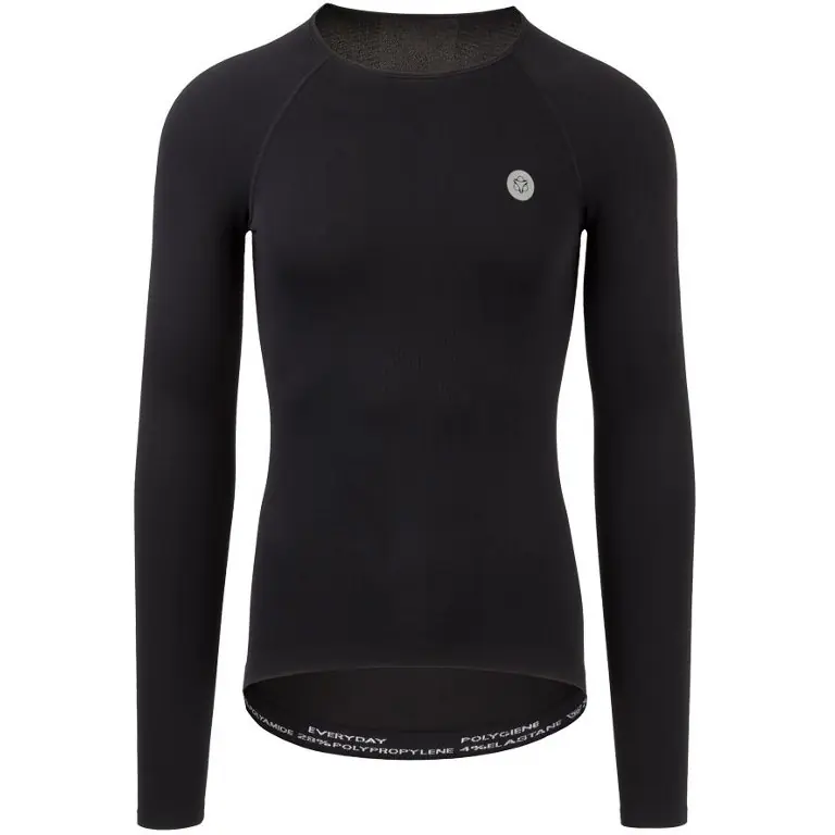 AGU Essential Everyday Langarm-Unterhemd - schwarz Highlight