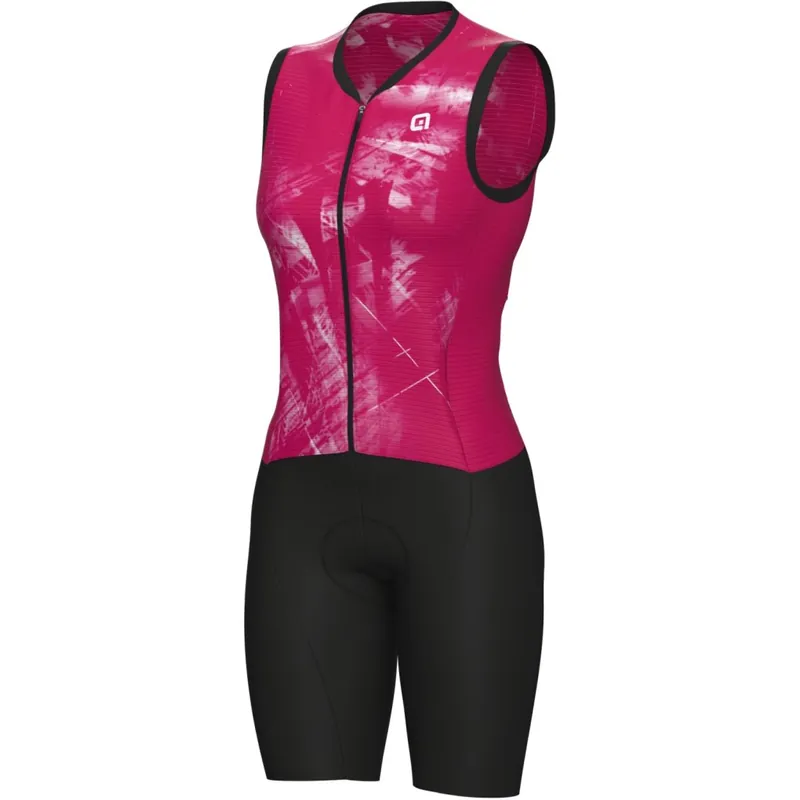 Alé PRAGMA Mirror Ärmelloser Racesuit Damen - strawberry Online Kaufen
