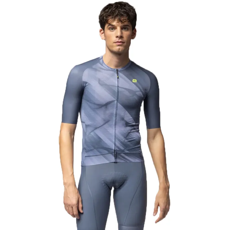 Nur Heute Alé PRAGMA Crash Kurzarmtrikot Herren - steel