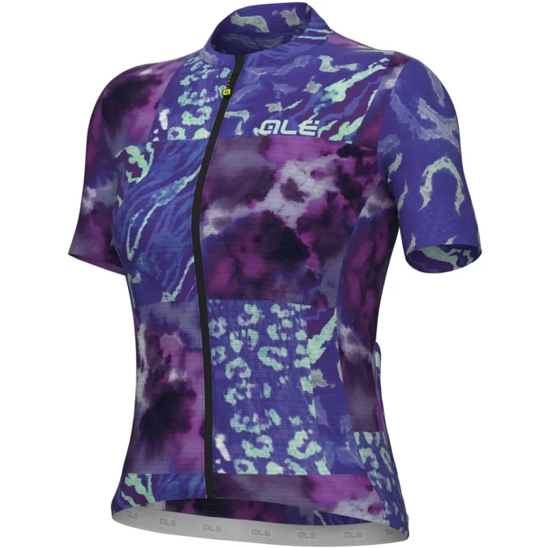Neu Im Sortiment Alé PRAGMA Linfa Kurzarmtrikot Damen - purple combo