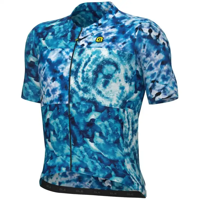 Neuheit Alé PR-E Clorofilla Kurzarmtrikot Herren - blue combo