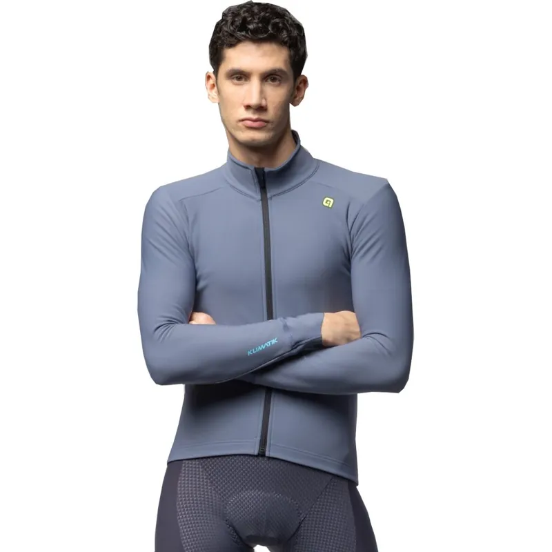 Alé KLIMATIK K-IDRO Langarm-Trikot Herren - steel Billig