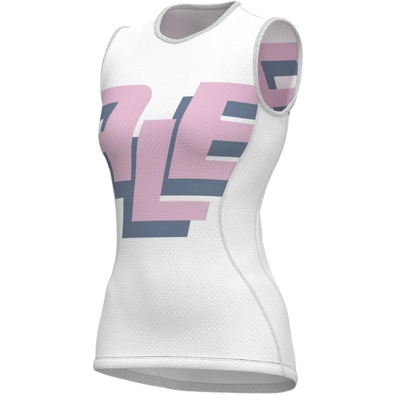 Alé INTIMO Multiverso Ärmelloser Baselayer Damen - weiß Neuheit