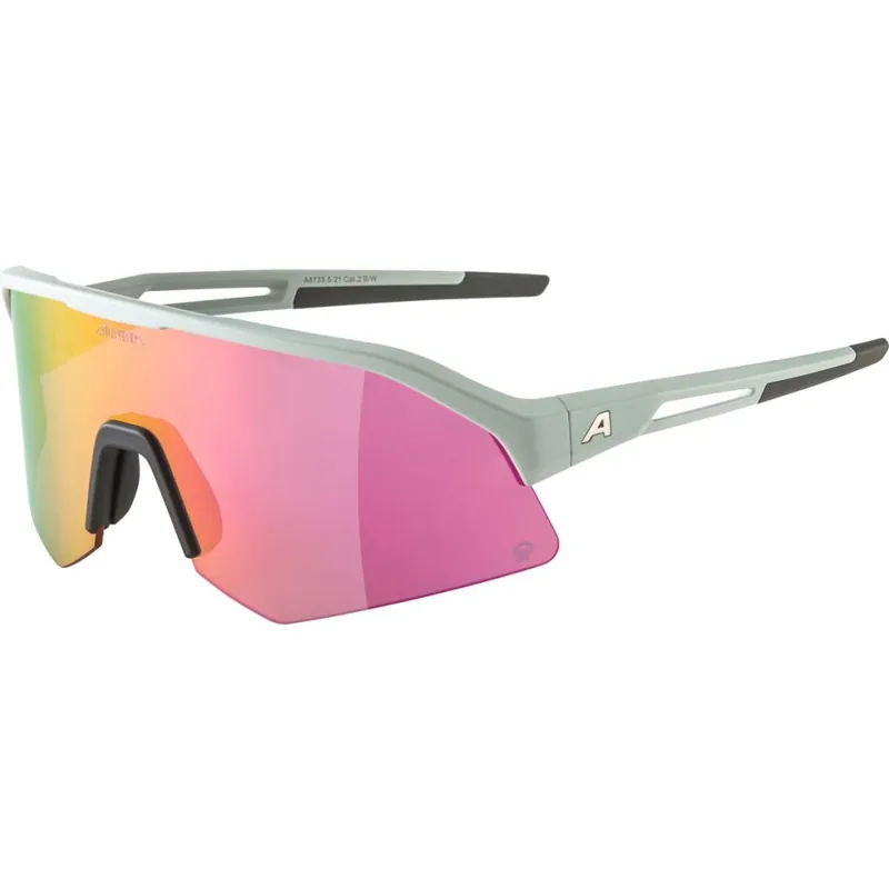 Direktkauf Alpina Sonic HR Q Brille - smoke-grey matt/mirror pink