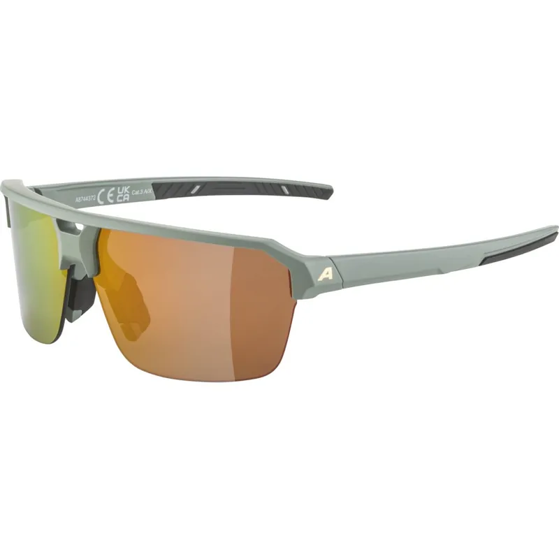 Versand Am Gleichen Tag Alpina Swift HR Brille - willow-green matt/mirror gold