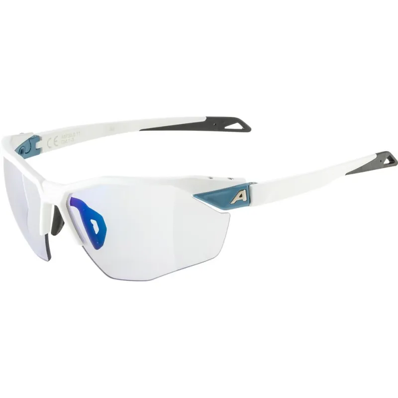 Aktuell Alpina Twist Six HR V(M) Brille - white matt/Varioflex blue mirror