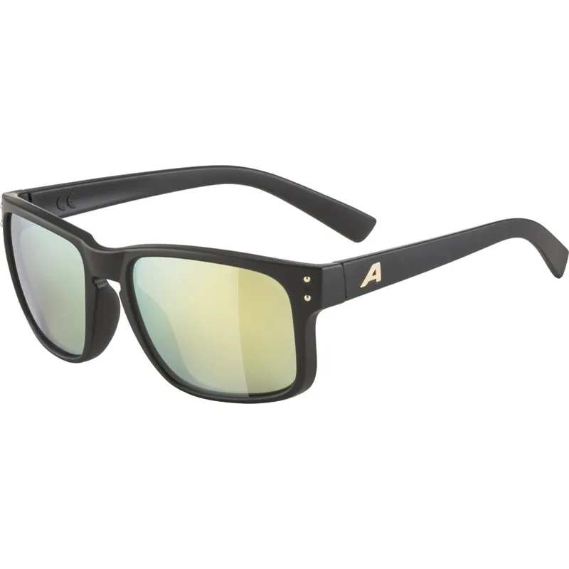 Garantierte Lieferung Alpina Kosmic Brille - black-gold matt/gold mirror