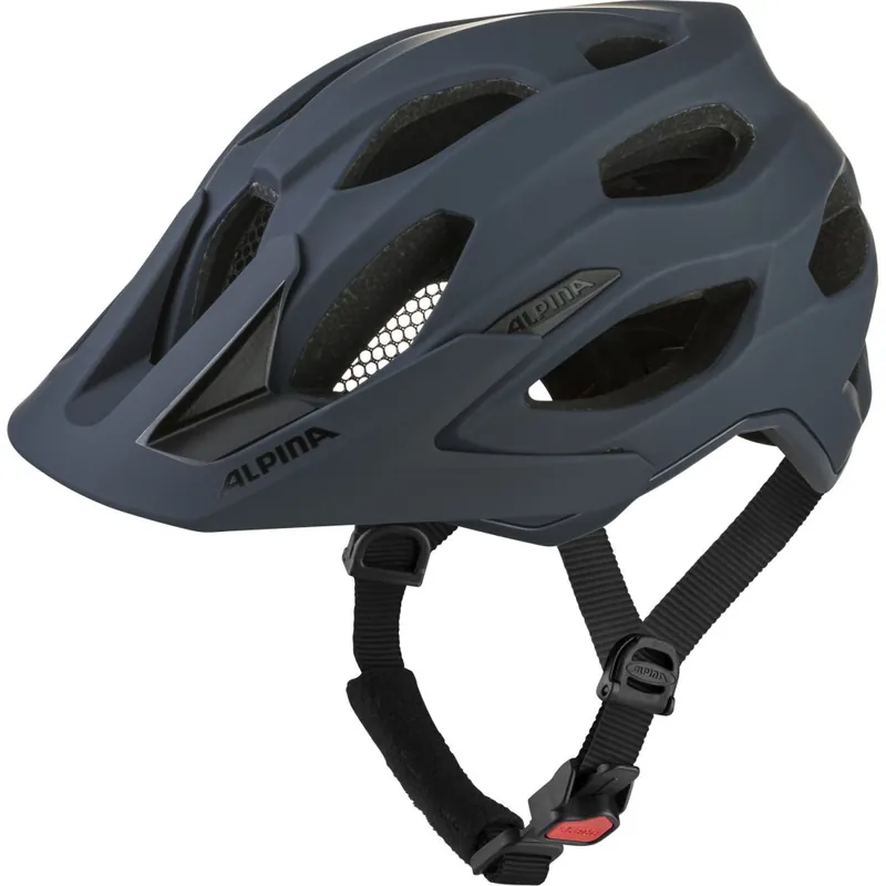 Neue Kollektion Alpina Carapax 2.0 Fahrradhelm - navy smoke blue