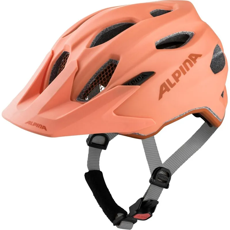 Sichere Zahlung Alpina Carapax JR. Helm Kinder - peach matt