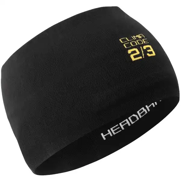 Super-Preis Assos Frühling Herbst Stirnband - black series