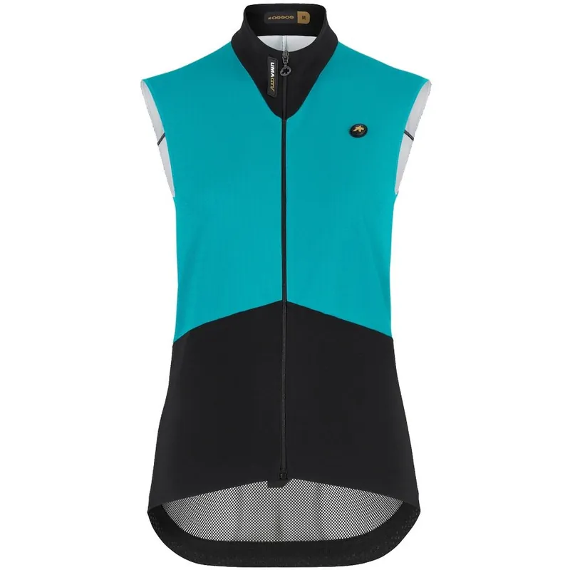 Assos UMA GTV C2 Frühling Herbst Weste Damen - turquoise green Kracherpreis
