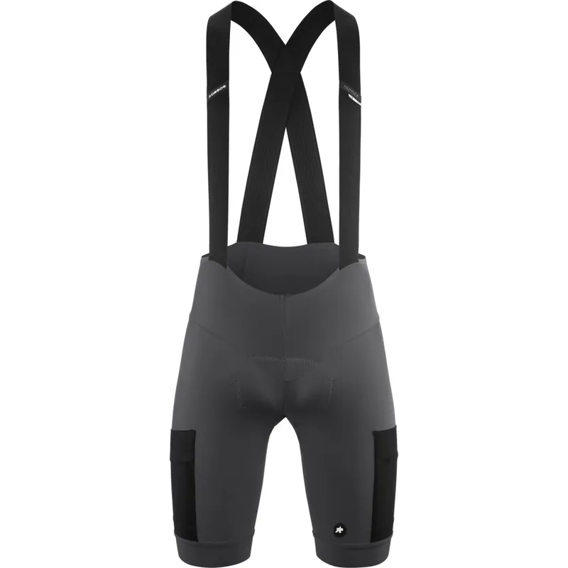 Sonderaktion Assos TACTICA KIESKÄFER T5 Gravel Trägershorts Herren - robust grey
