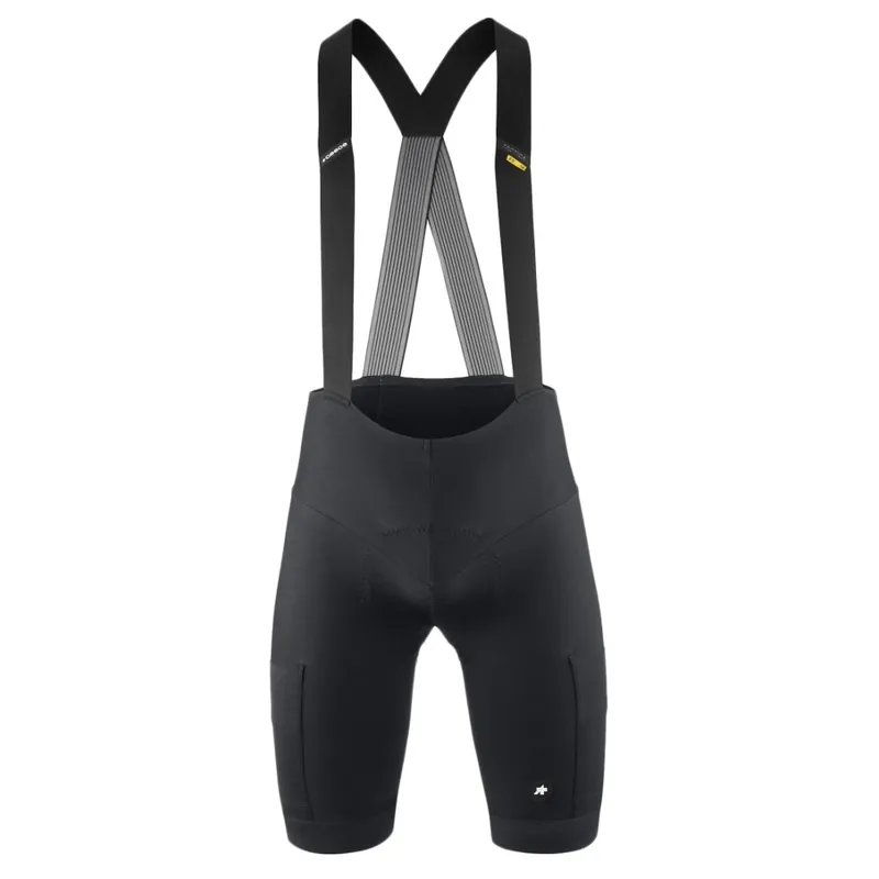 Preisknaller Assos TACTICA T5 Frühling Herbst Trägershorts Herren - black series