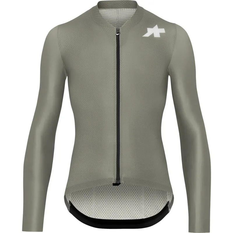 Markenprodukt Assos MILLE GT S11 EVO Langarmtrikot Herren - edge green