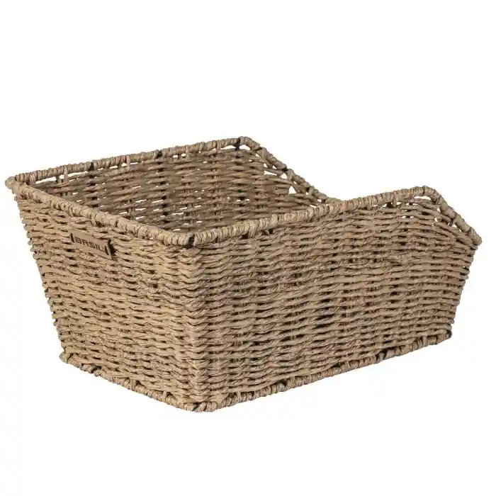 Basil Cento Rattan Look Fahrradkorb 35L - braun Kracherpreis