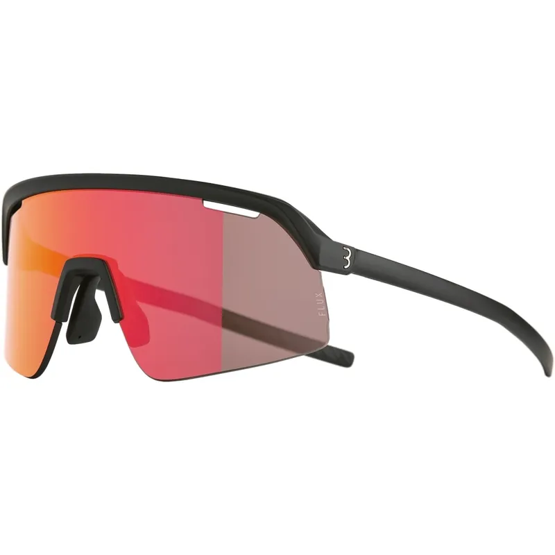 Zertifiziert BBB Cycling Valor BSG-81 Fahrrad-Brille - matt black FLUX red