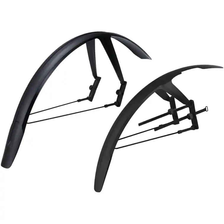 Letzte Chance BBB Cycling DiscGuard Plus BFD-66S Schutzblech-Set - schwarz
