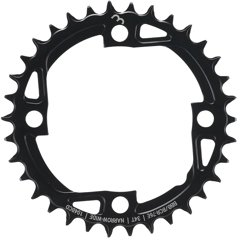 BBB Cycling BCR-76E E-bikeGear NarrowWide Kettenblatt - schwarz Nur Für Kurze Zeit