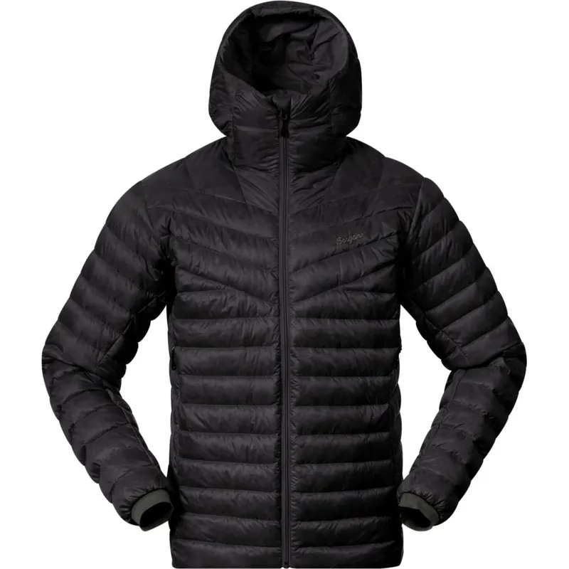 Neue Kollektion Bergans Rabot Light Daunenjacke mit Kapuze Herren - schwarz