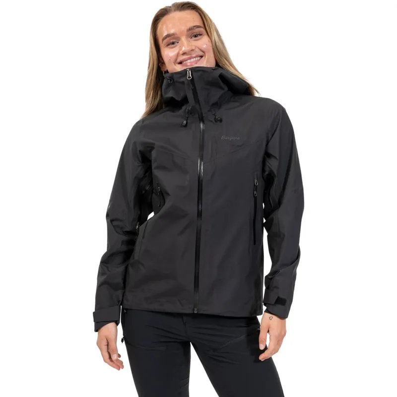 Sofort Bestellen Bergans Rabot Light 3L Shell Regular Jacke Damen - schwarz