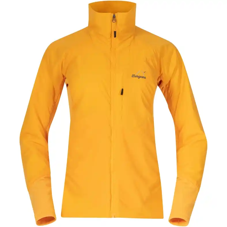 Bestseller Bergans Y MountainLine Light Insulated Air Jacke Damen - mango yellow