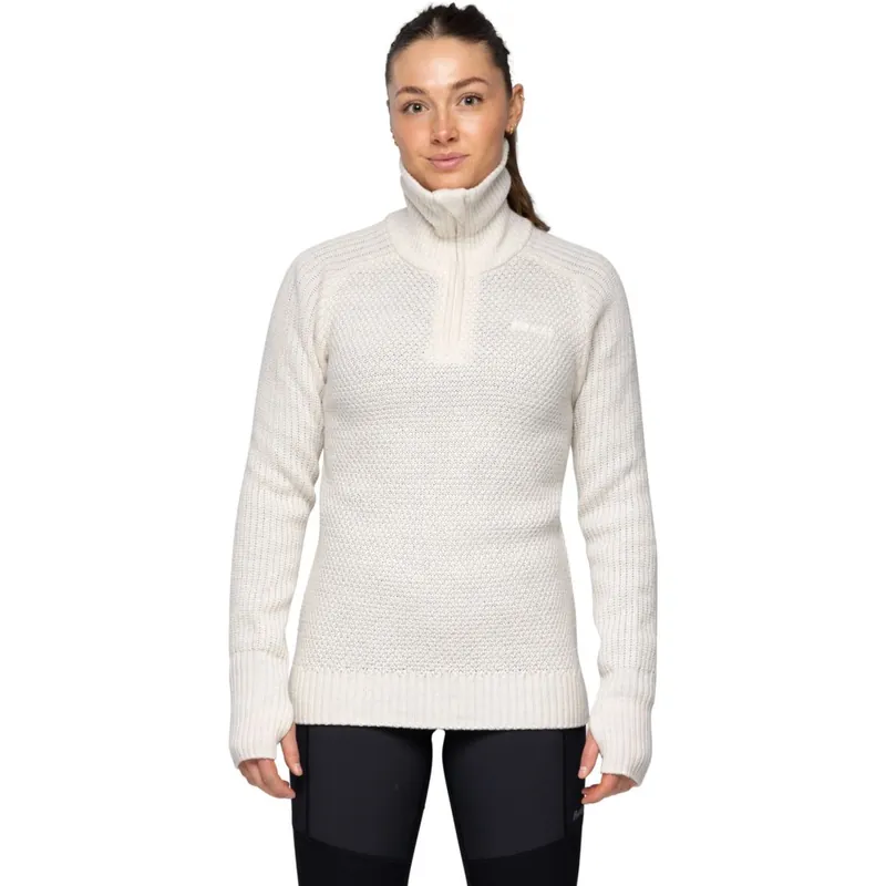 Bergans Ulriken Jumper Pullover Damen - vanilla white Meistverkauft