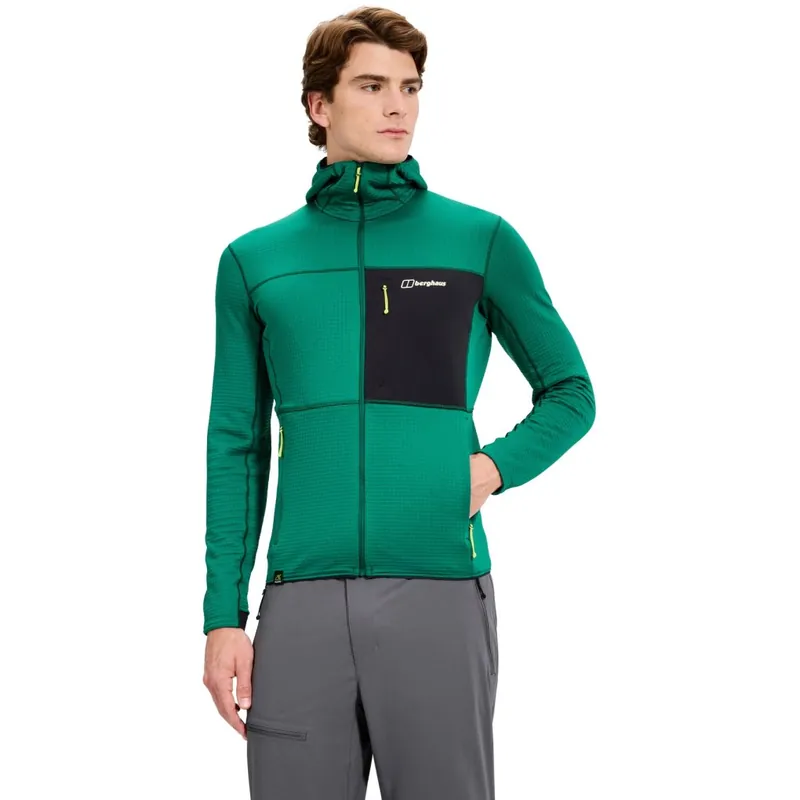 Berghaus Ridge-Hiker Hoody Herren - Meadow Green/Jet Black Sale