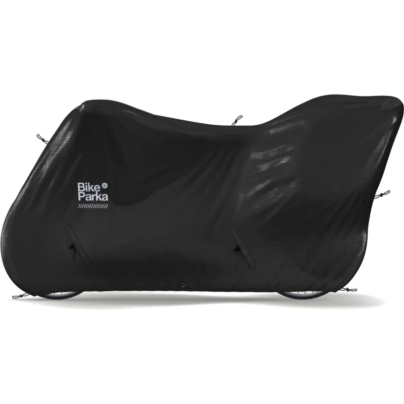 Super-Preis BikeParka Longtail mit Kindersitz Fahrradschutzhülle - Black - 210x130cm