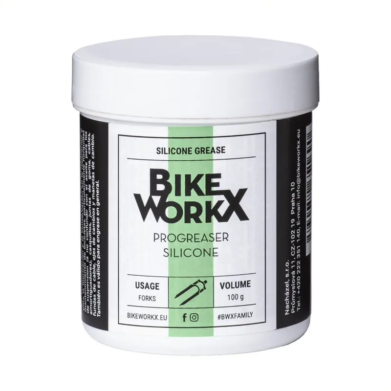 BikeWorkx Progrease Silicone Schmierfett - 100g Neuheit