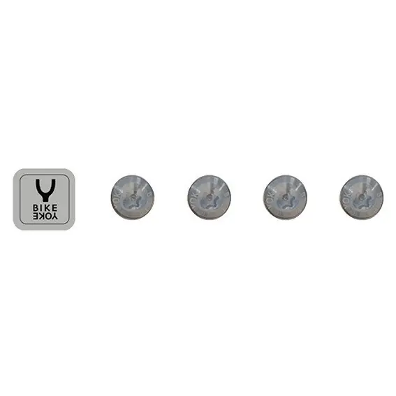 Must-Have BikeYoke Sagma 3D Color Kit - Ersatz-Schrauben - silber/grau