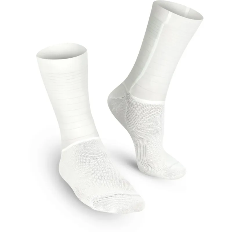Bioracer Tech Radsocken - weiß Zertifiziert
