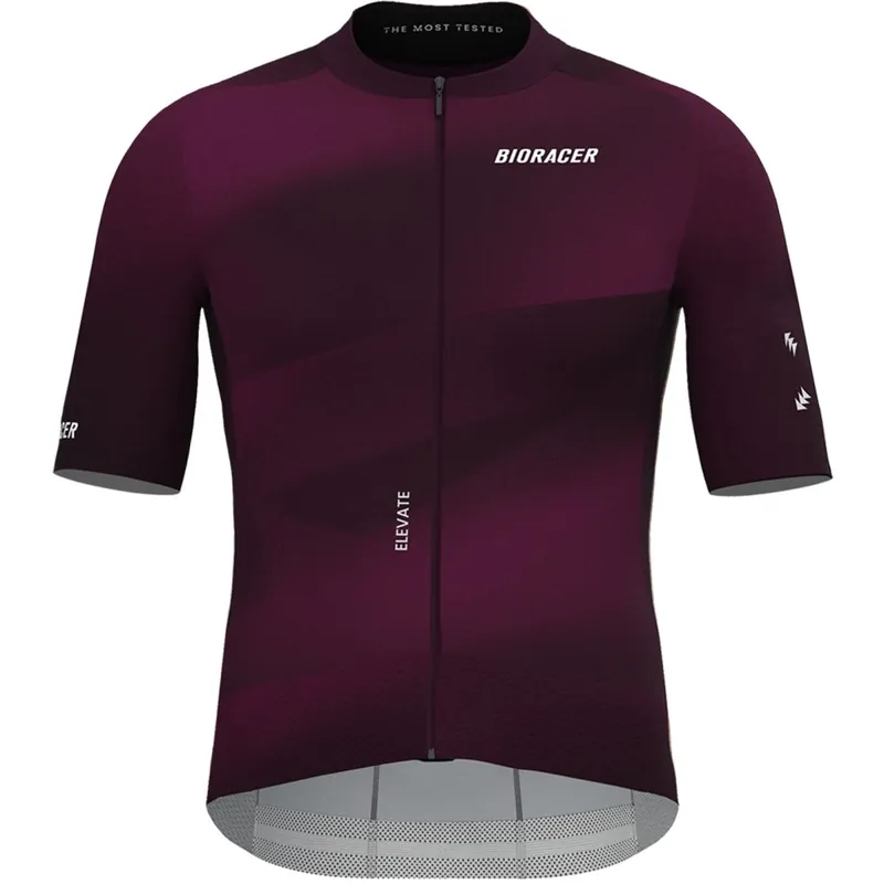 Bioracer Epic Elevate Fahrradtrikot Herren - burgundy red Knallerangebot