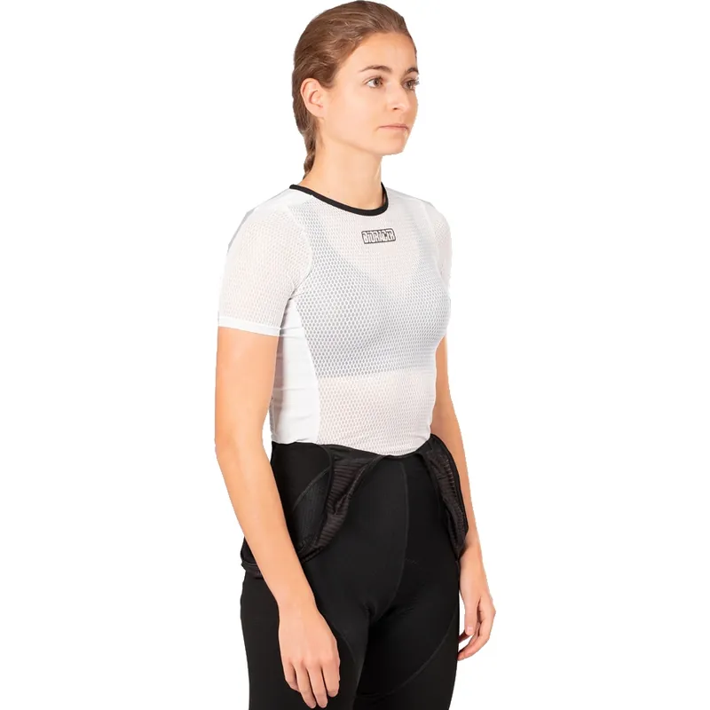 Bioracer Breeze Kurzarm-Baselayer Damen - weiß Markenware