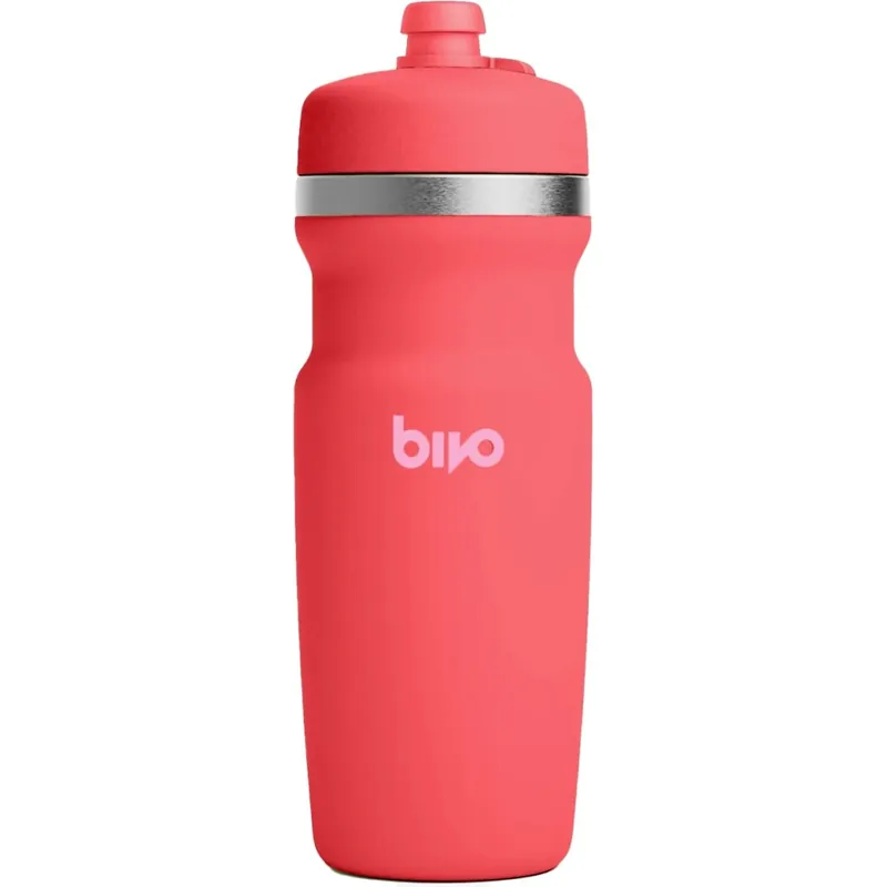 Zertifiziert Bivo Trio Mini Trinkflasche mit Isolierung + Gravity Flow-Deckel - 500ml - candy