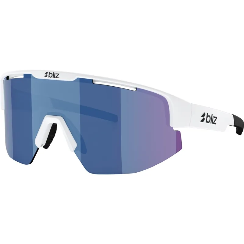 Sale Bliz Matrix Brille - Shiny White - Smoke Blue Multi