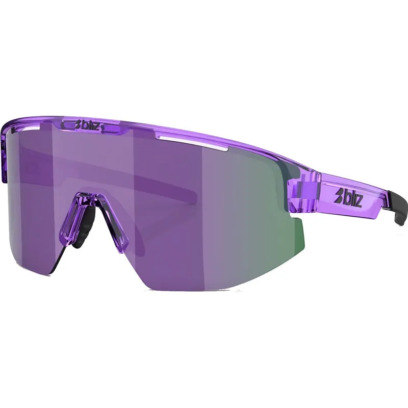 Markenware Bliz Matrix Brille - Transparant Purple - Smoke/Purple Multicolor