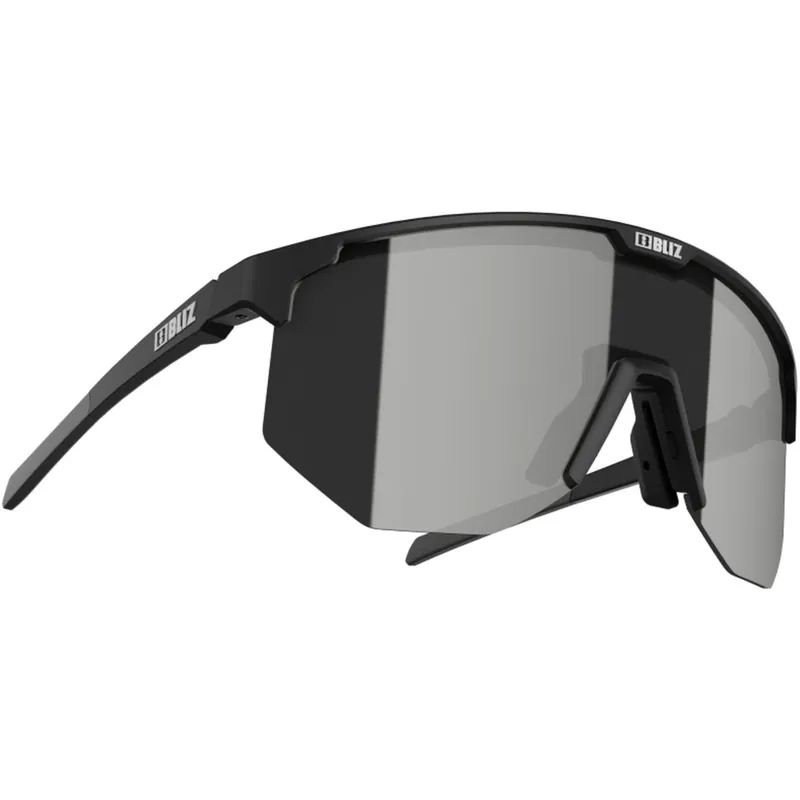 Nur Für Kurze Zeit Bliz Hero Brille - Matt Black - Smoke Silver Mirror